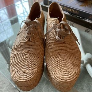 Robert Clergerie Raffia Shoes
